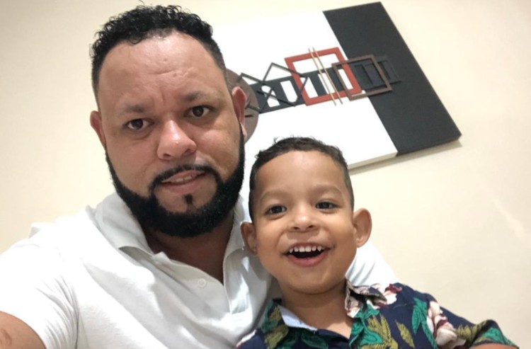 Cauê e Pai