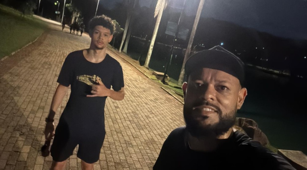 Rickelme e Pai