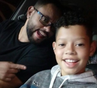 Rickelme e Pai
